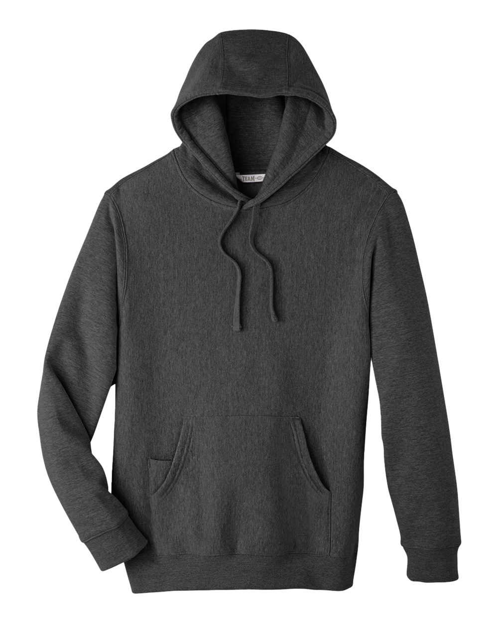 Front View of Dark Grey Heather Unisex Zone HydroSport™ Heavyweight Pullover Hooded Sweatshirt - TT96