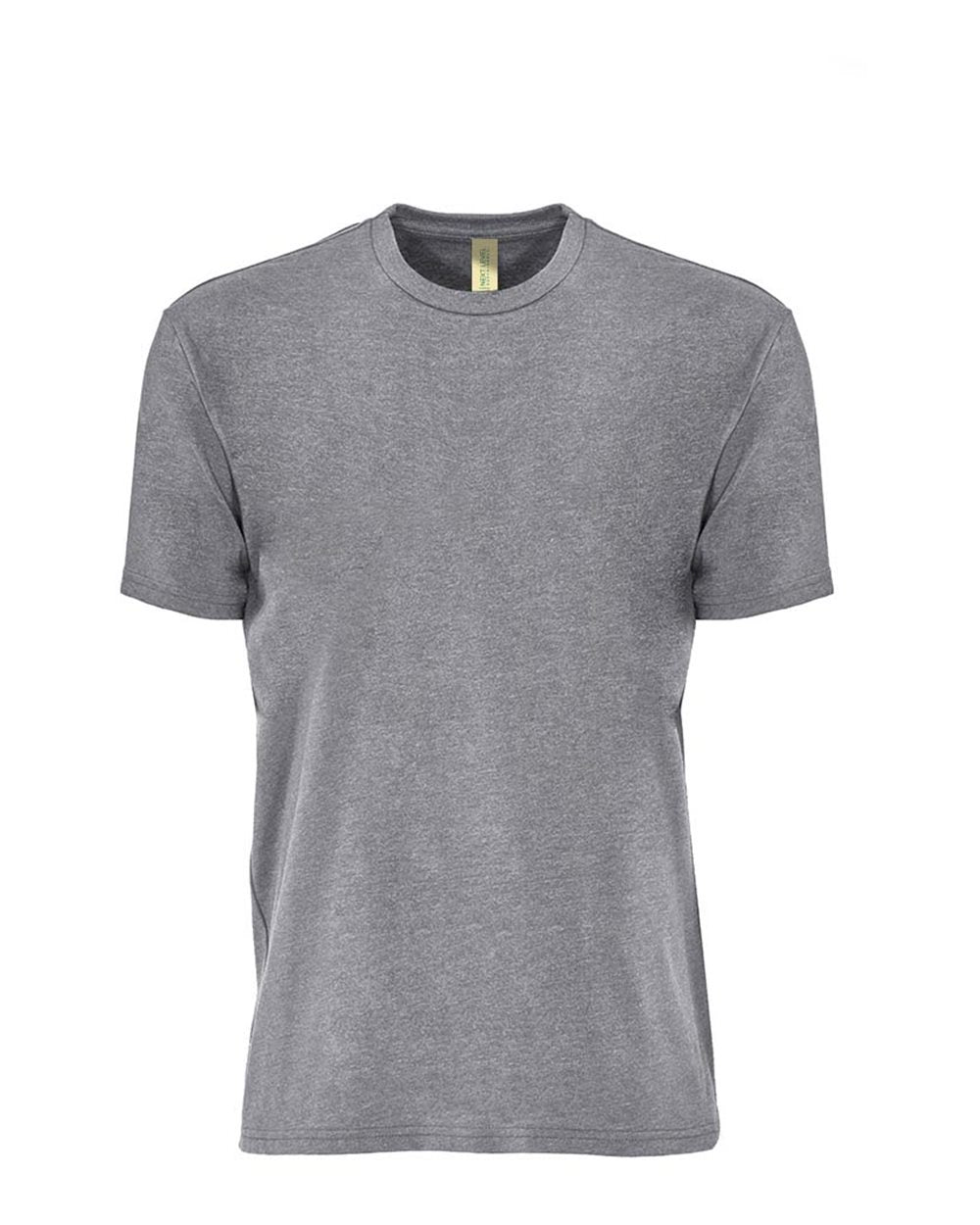 Front View of Dark Heather Grey Eco Performance T-Shirt - 4210