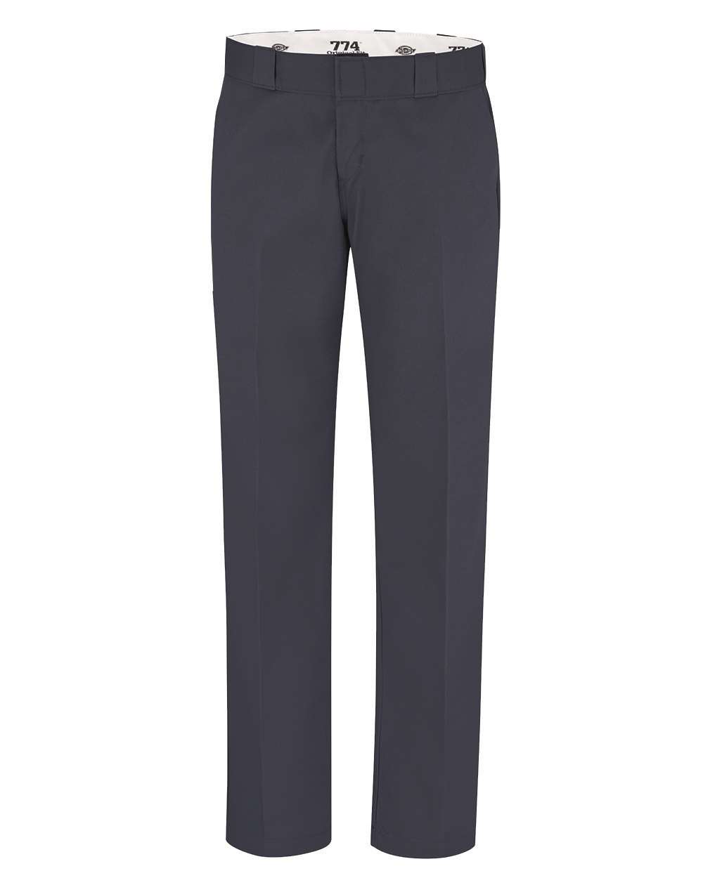 Front View of Dark Navy - 28I Women's Work Pants - FP74