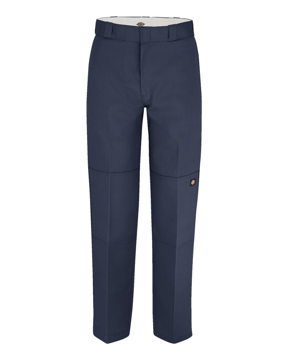 Front View of Dark Navy - 32I Double Knee Work Pants - Extended Sizes - 8528EXT