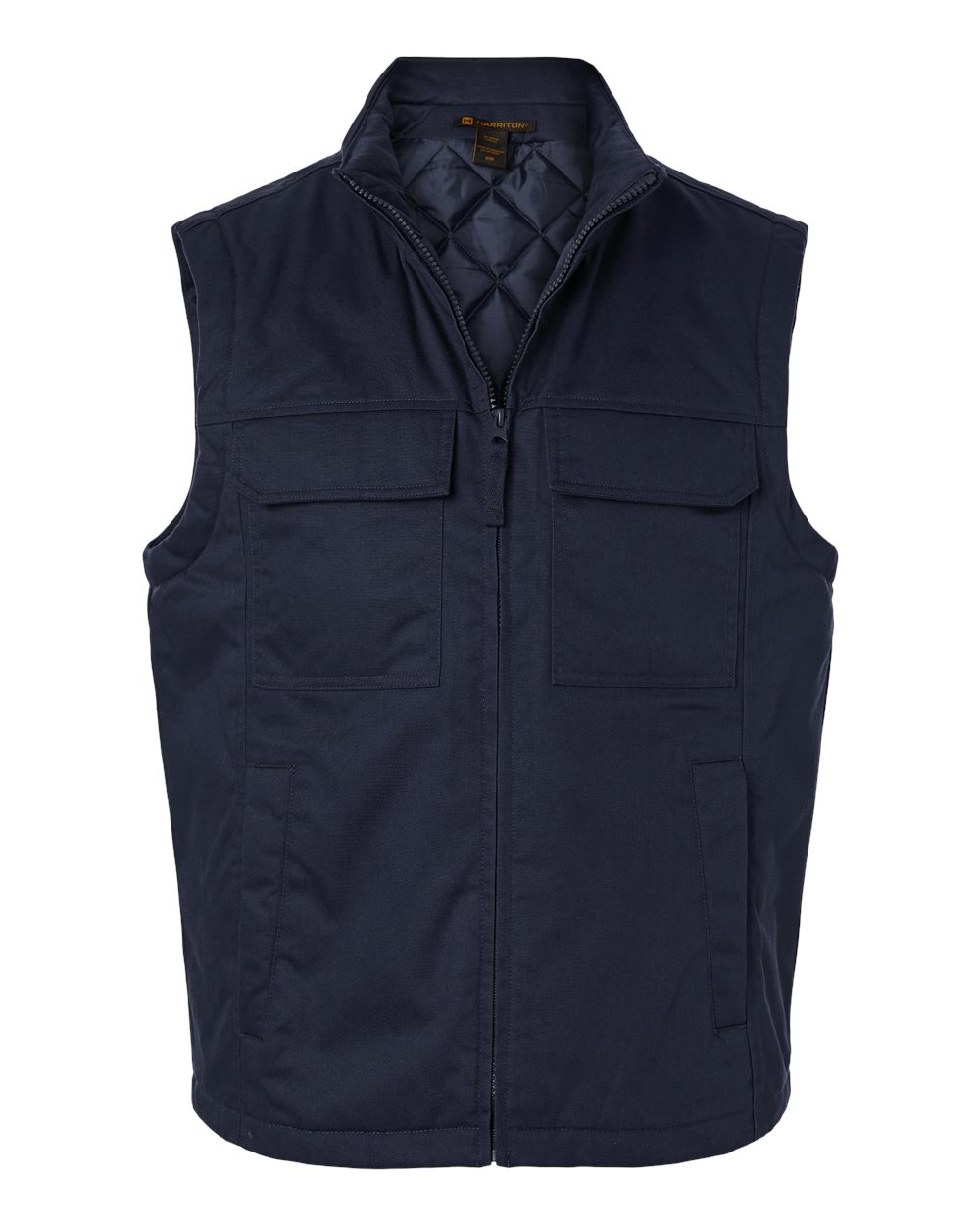 Front View of Dark Navy ClimaBloc® Station Vest - M723