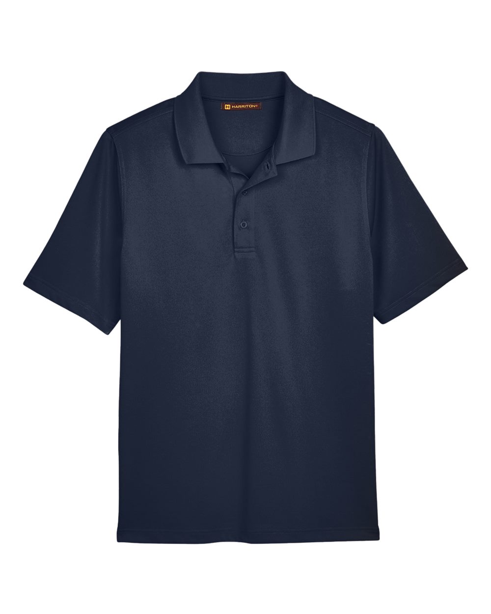 Front View of Dark Navy Men's Advantage Snag Protection Plus Polo - M348