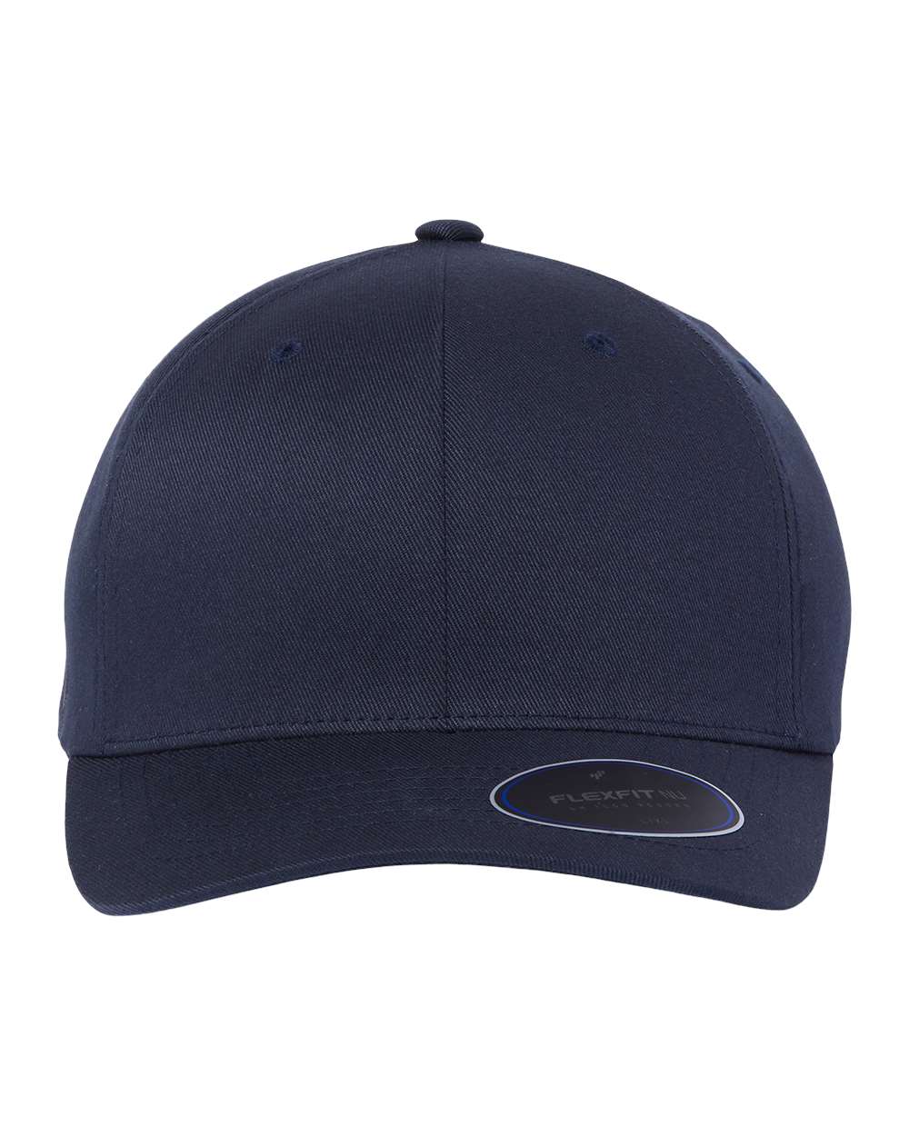 Front View of Dark Navy NU® Cap - 6100NU