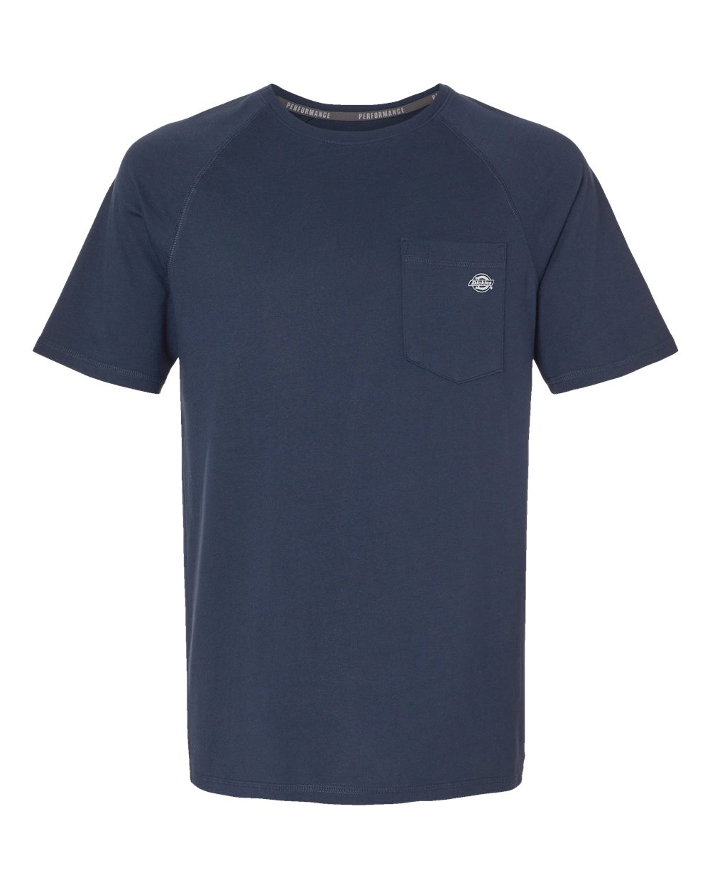Front View of Dark Navy Performance Cooling T-Shirt - Tall Sizes - S600T
