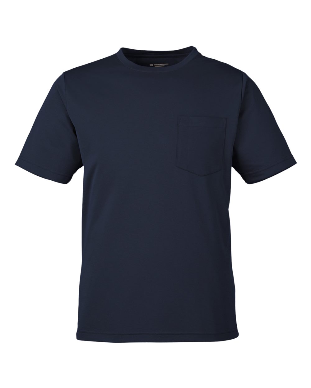 Front View of Dark Navy Unisex Charge Snag and Soil Protect T-Shirt - M118