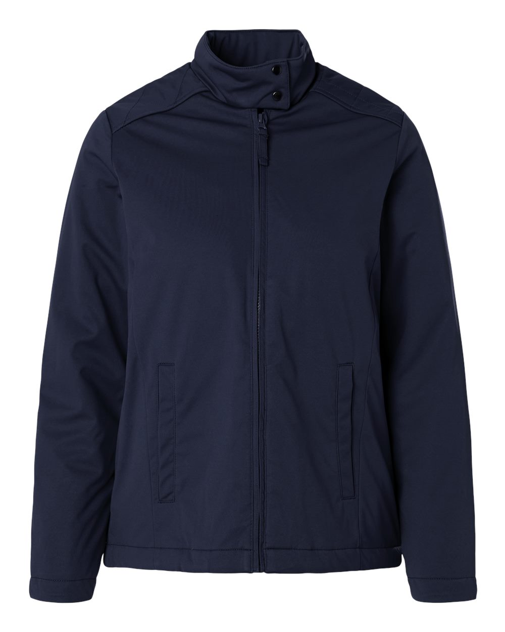 Front View of Dark Navy Women's Guardian Insulated Utility Jacket - M781W