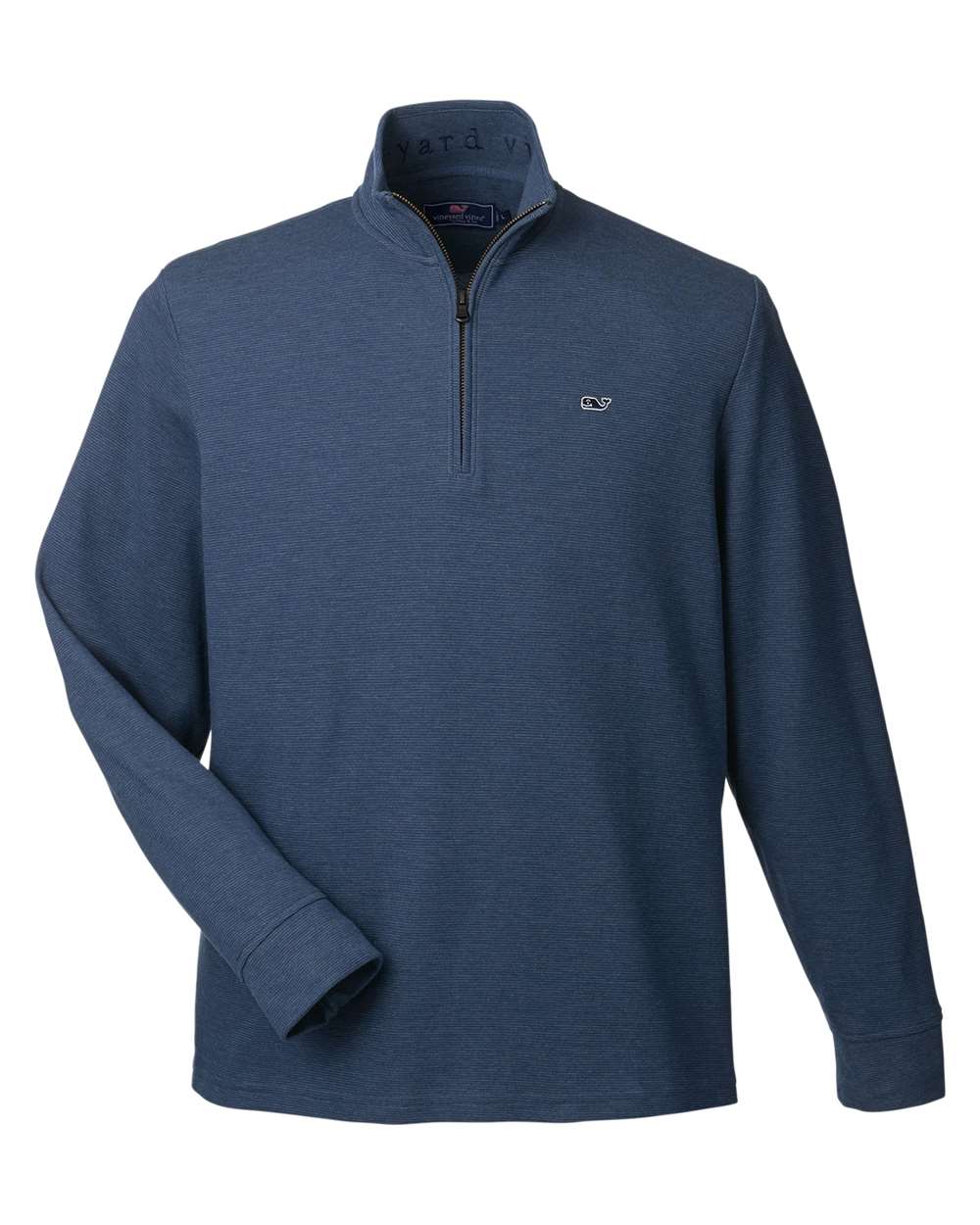 Front View of Deep Bay Saltwater Quarter-Zip Pullover - K002708