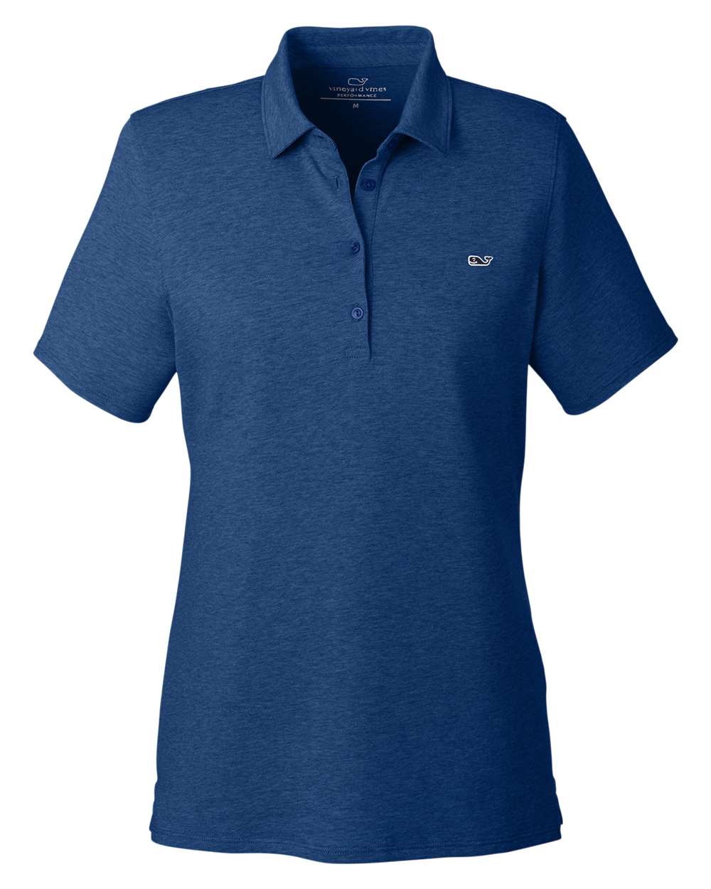 Front View of Deep Bay Women's Edgartown Pique Polo - G001189