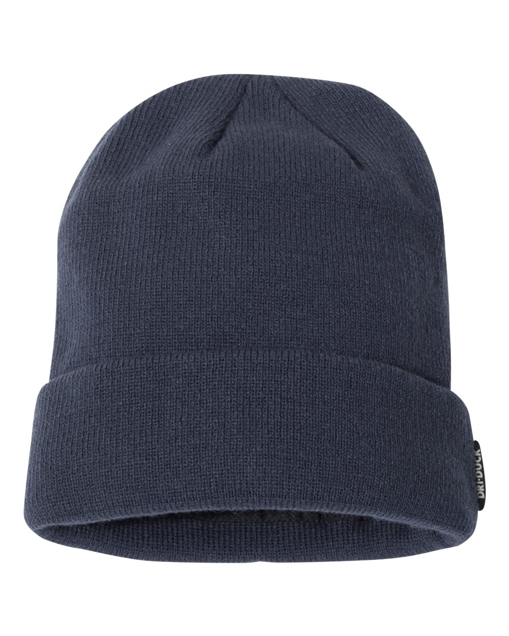 Front View of Deep Blue Basecamp Performance Cuffed Beanie - 3562