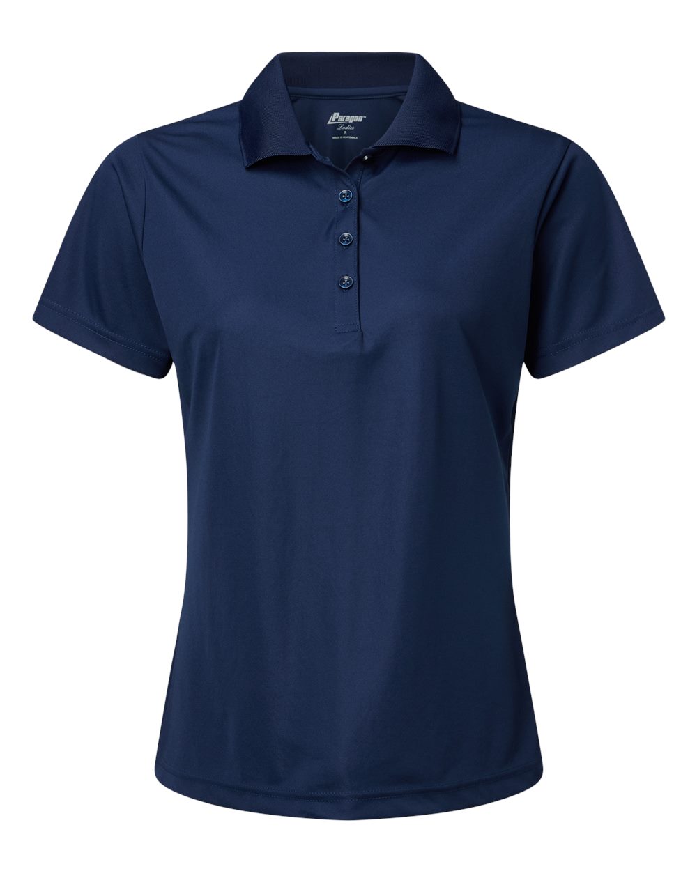 Front View of Deep Navy Women's Sebring Performance Polo - 504