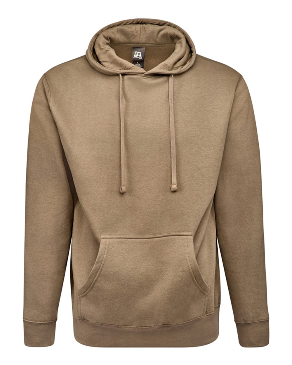 Front View of Desert BTB Fleece Hooded Sweatshirt - 8720