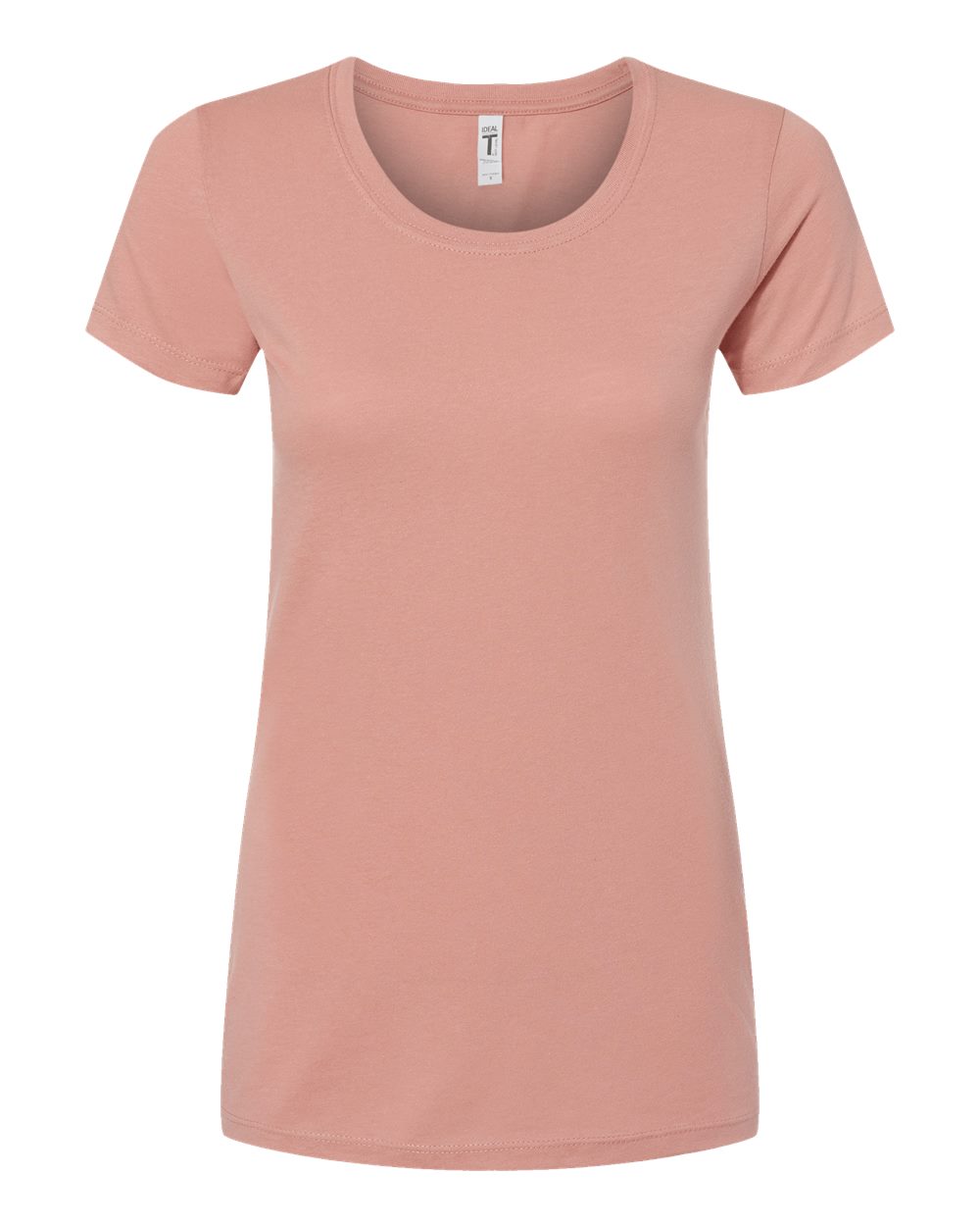 Front View of Desert Pink Women's Ideal T-Shirt - 1510