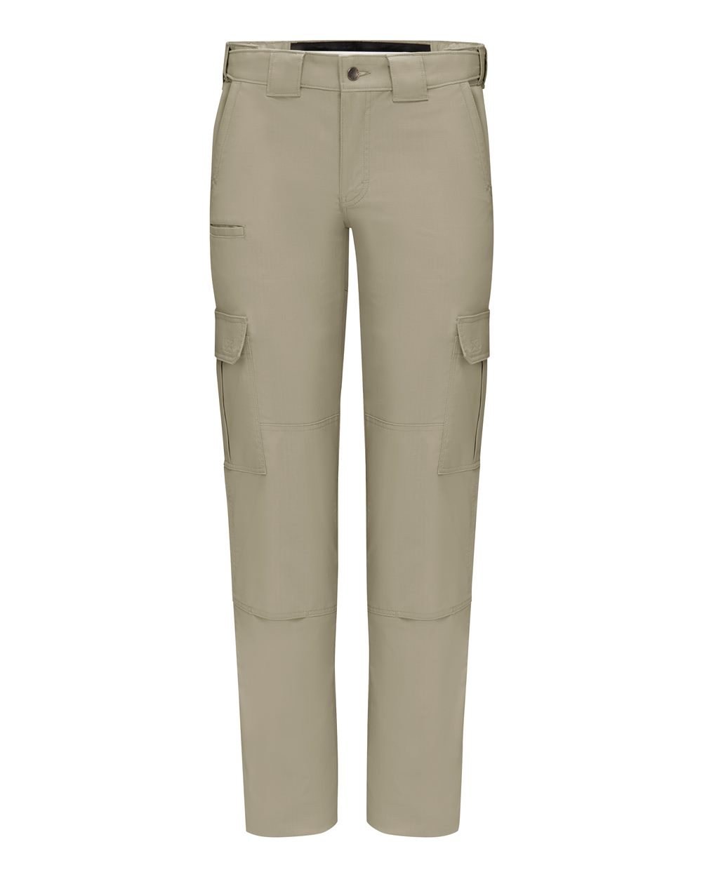 Front View of Desert Sand - 37 Unhemmed Women's Tactical Pants - Extended Sizes - FP78EXT
