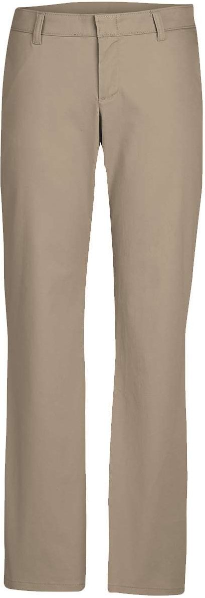 Front View of Desert Sand Women's Stretch Twill Pants - FP12