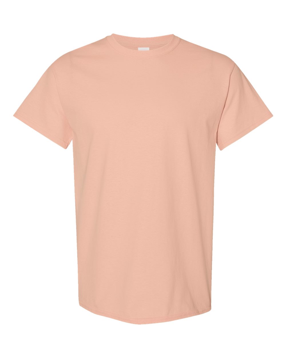 Front View of Dusty Rose Heavy Cotton™ T-Shirt - 5000