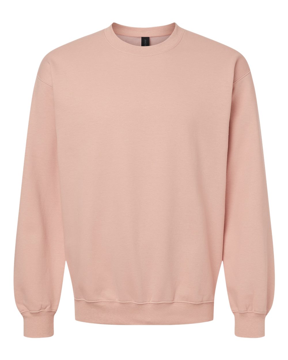 Front View of Dusty Rose Softstyle® Midweight Crewneck Sweatshirt - SF000