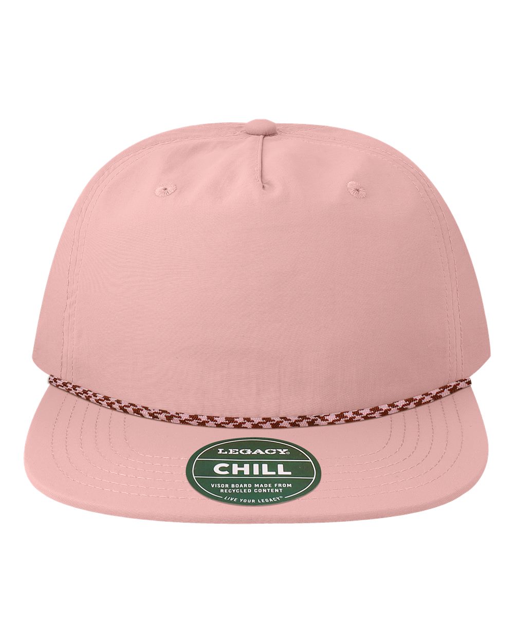 Front View of Dusty Rose The Chill Cap - CHILL
