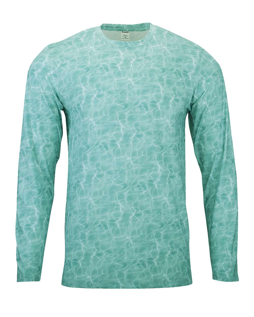 Front View of Emerald Water Belize Sublimated Long Sleeve T-Shirt - 230