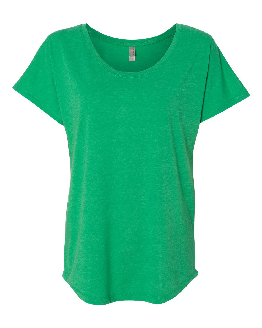 Front View of Envy Women’s Triblend Dolman T-Shirt - 6760