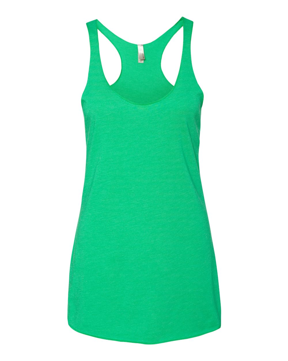 Front View of Envy Women’s Triblend Racerback Tank - 6733
