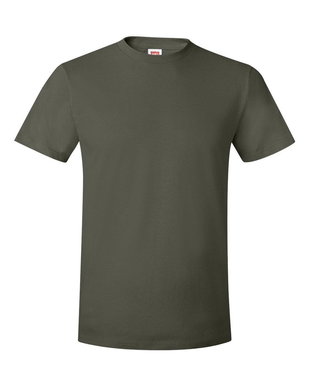 Front View of Fatigue Green Perfect-T T-Shirt - 4980