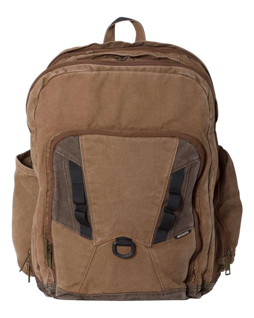 Front View of Field Khaki Traveler Backpack - 1039DD