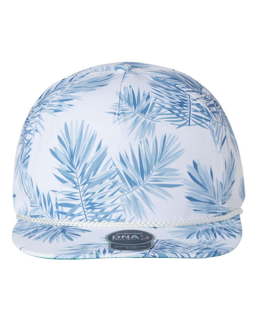 Front View of Floral Mist The Aloha Rope Cap - DNA010