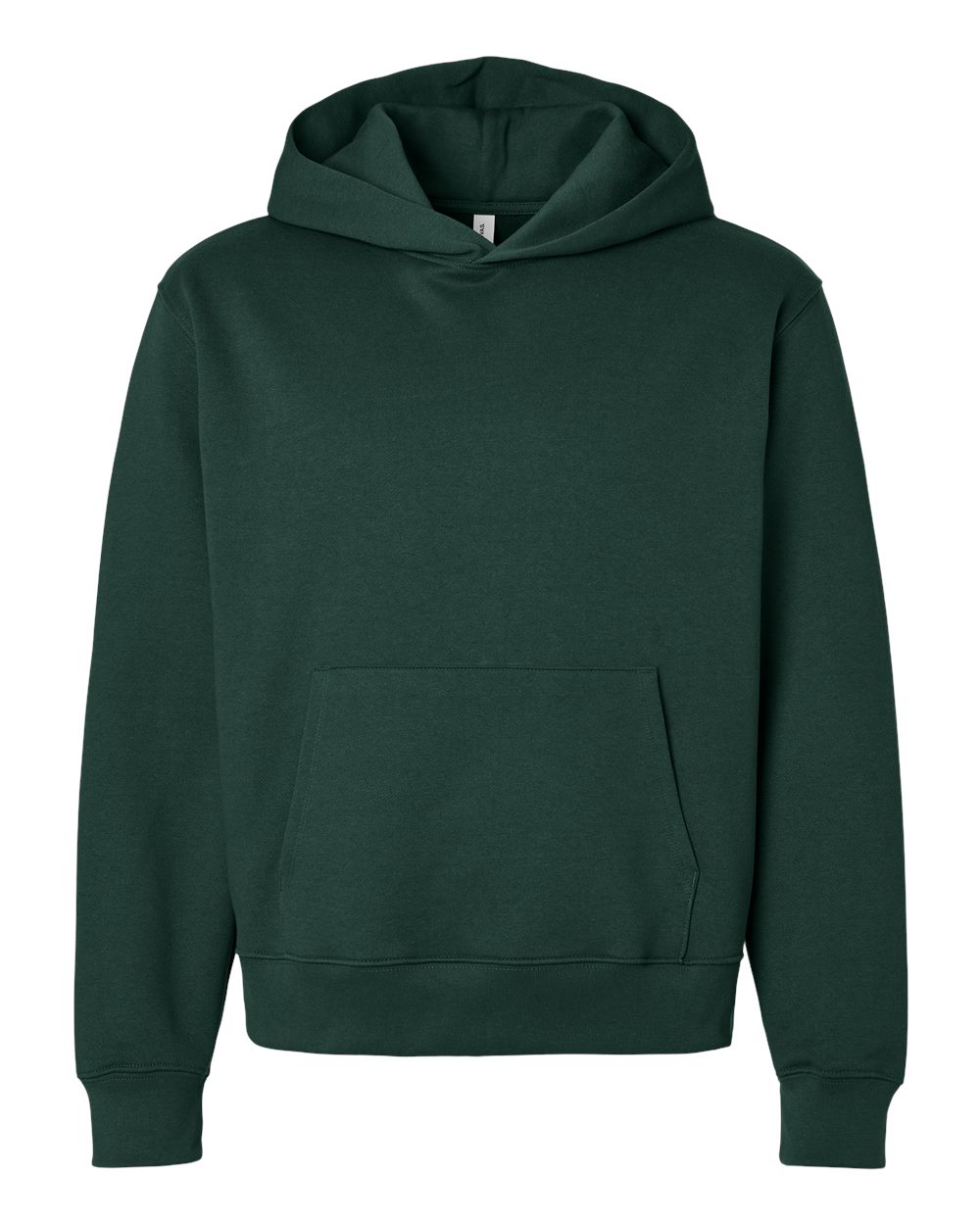Front View of Forest 10 oz. Heavyweight Hoodie - 4719