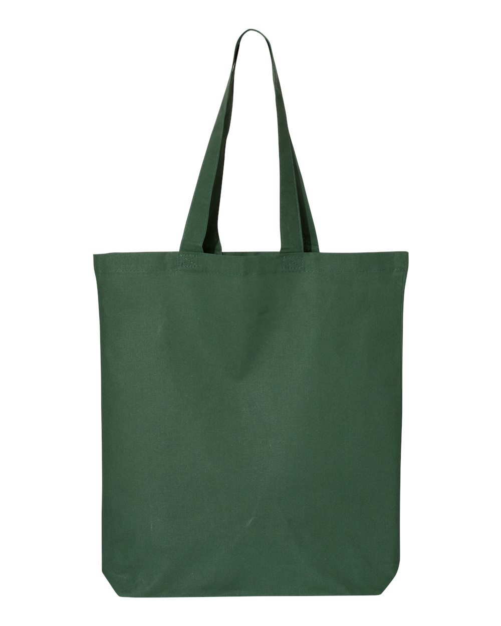 Front View of Forest 12L Economical Tote - QTBG
