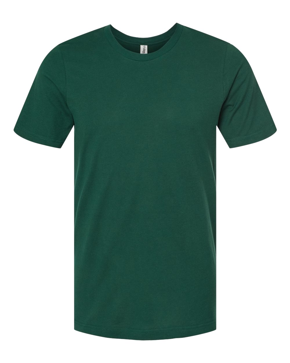 Front View of Forest Combed Cotton T-Shirt - 602