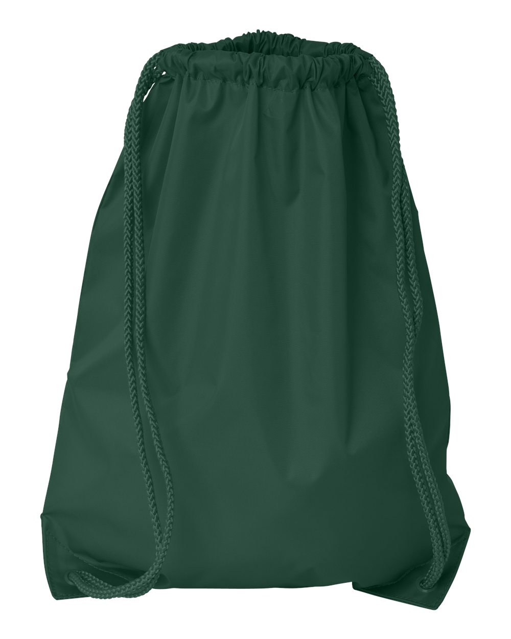 Front View of Forest Drawstring Pack with DUROcord - 8881
