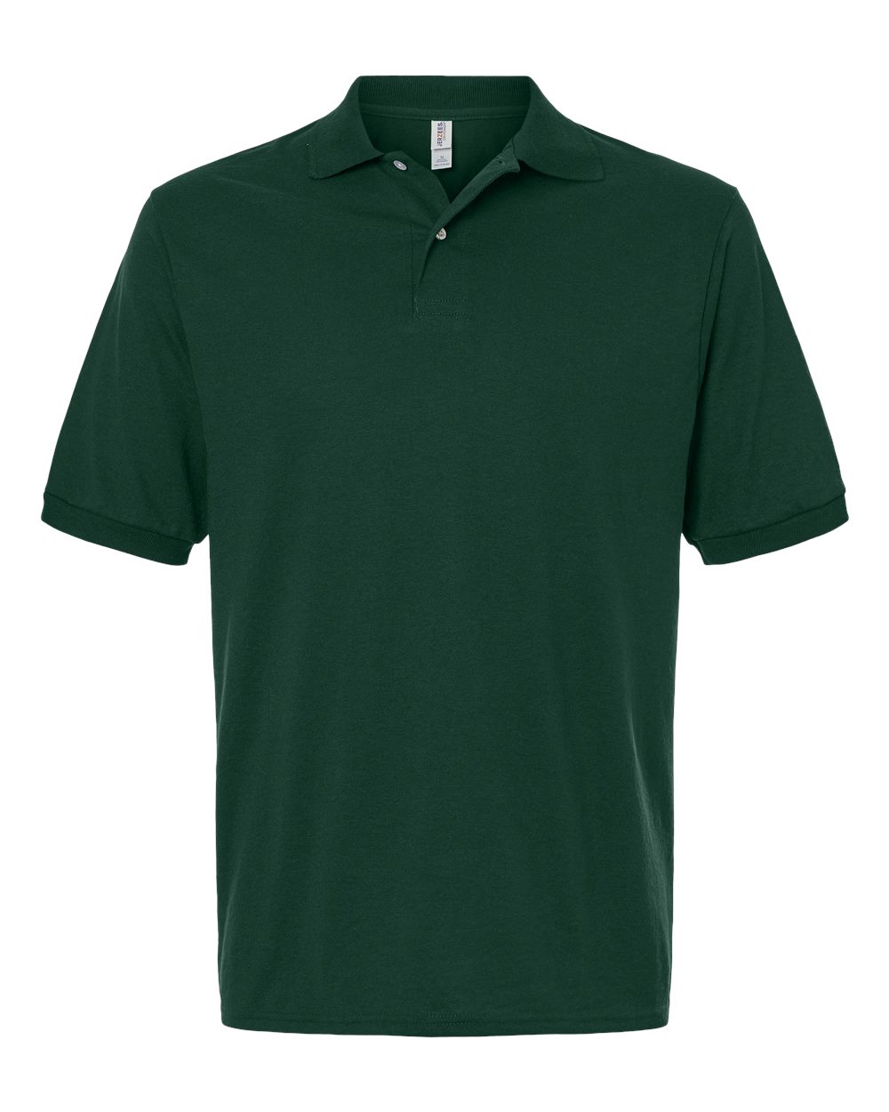 Front View of Forest Green Dri-Power® Polo - 437R
