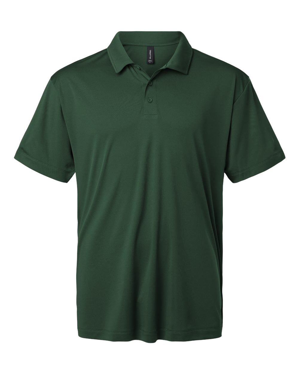 Front View of Forest Green Pro-Lock Performance Polo - 41800