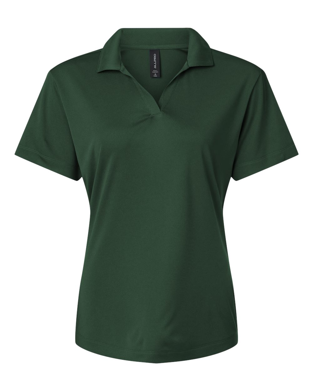 Front View of Forest Green Pro-Lock Women's Performance Polo - 41800L