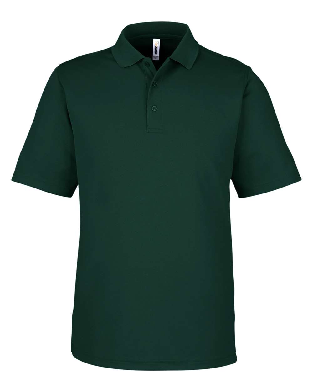 Front View of Forest Men's Market Snag Protect Mesh Polo - CE104