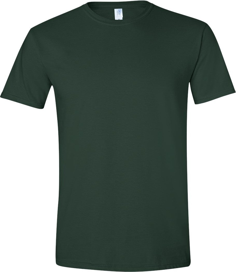 Front View of Forest Softstyle® T-Shirt - 64000
