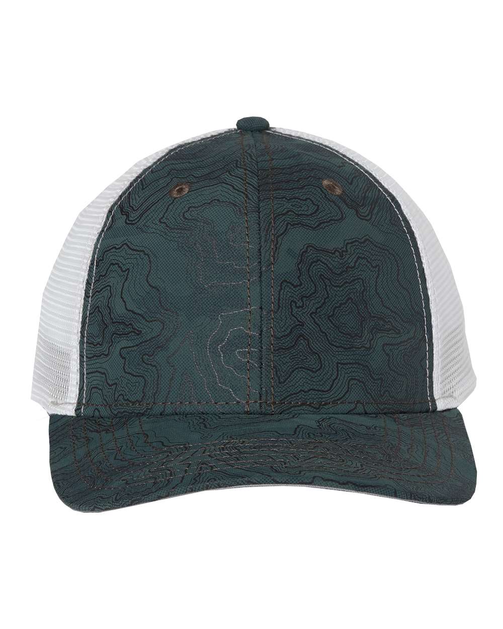 Front View of Forest Territory Trucker Cap - 3458