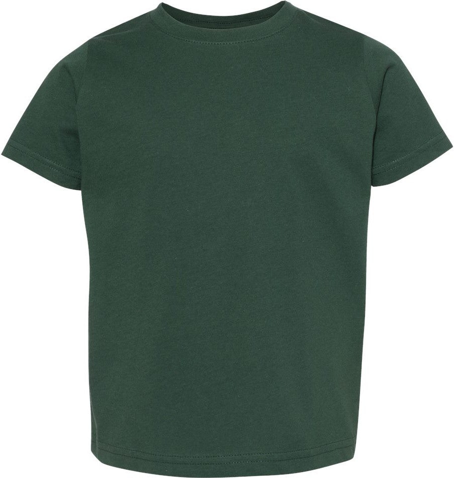 Front View of Forest Toddler Fine Jersey Tee - 3321