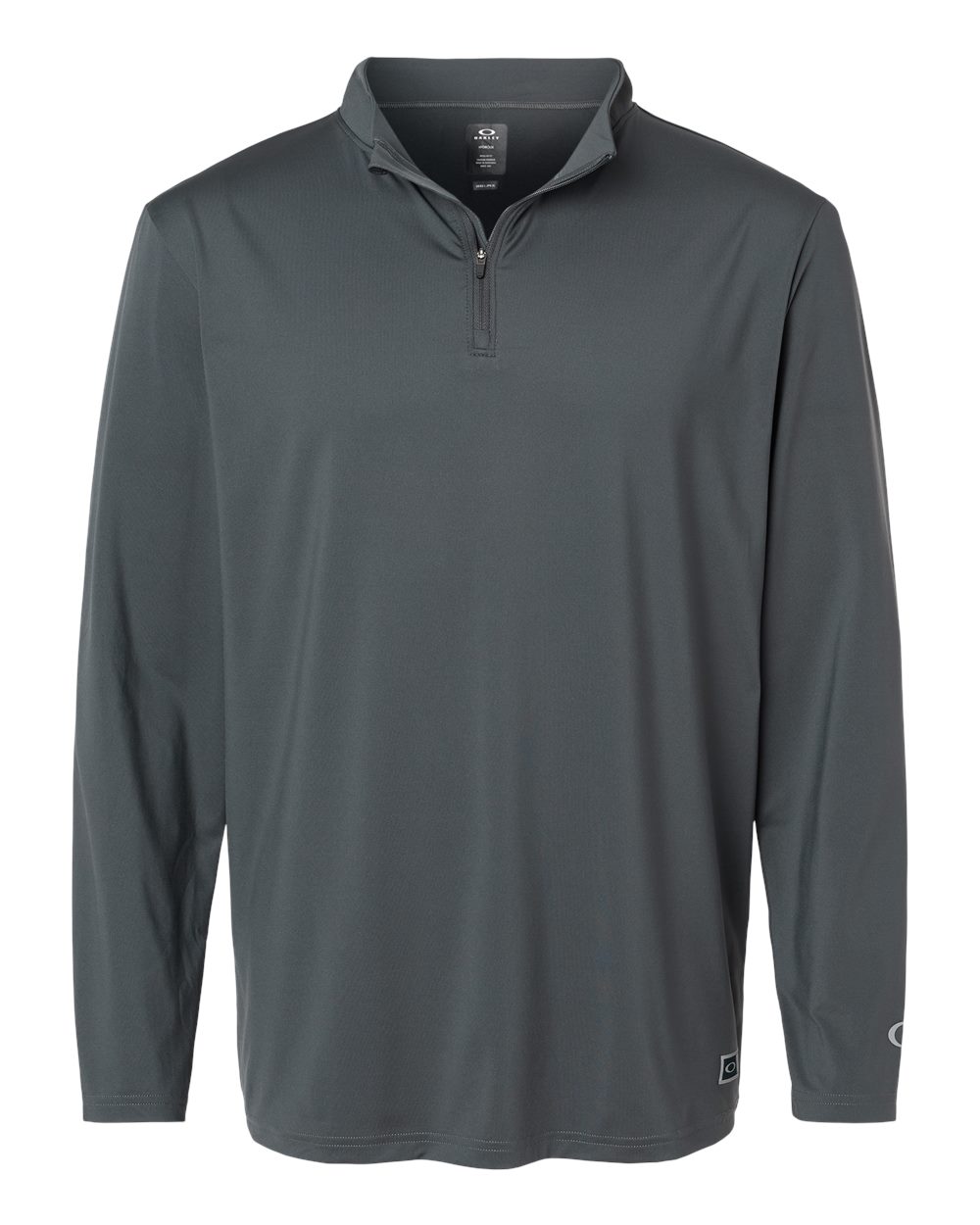 Front View of Forged Iron Team Issue Podium Quarter-Zip Pullover - FOA402997