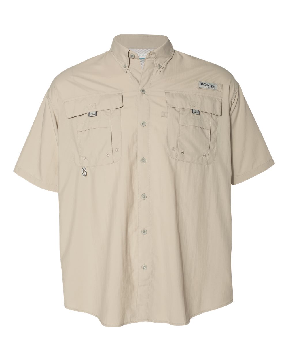 Front View of Fossil PFG Bahama™ II Short Sleeve Shirt - 212464