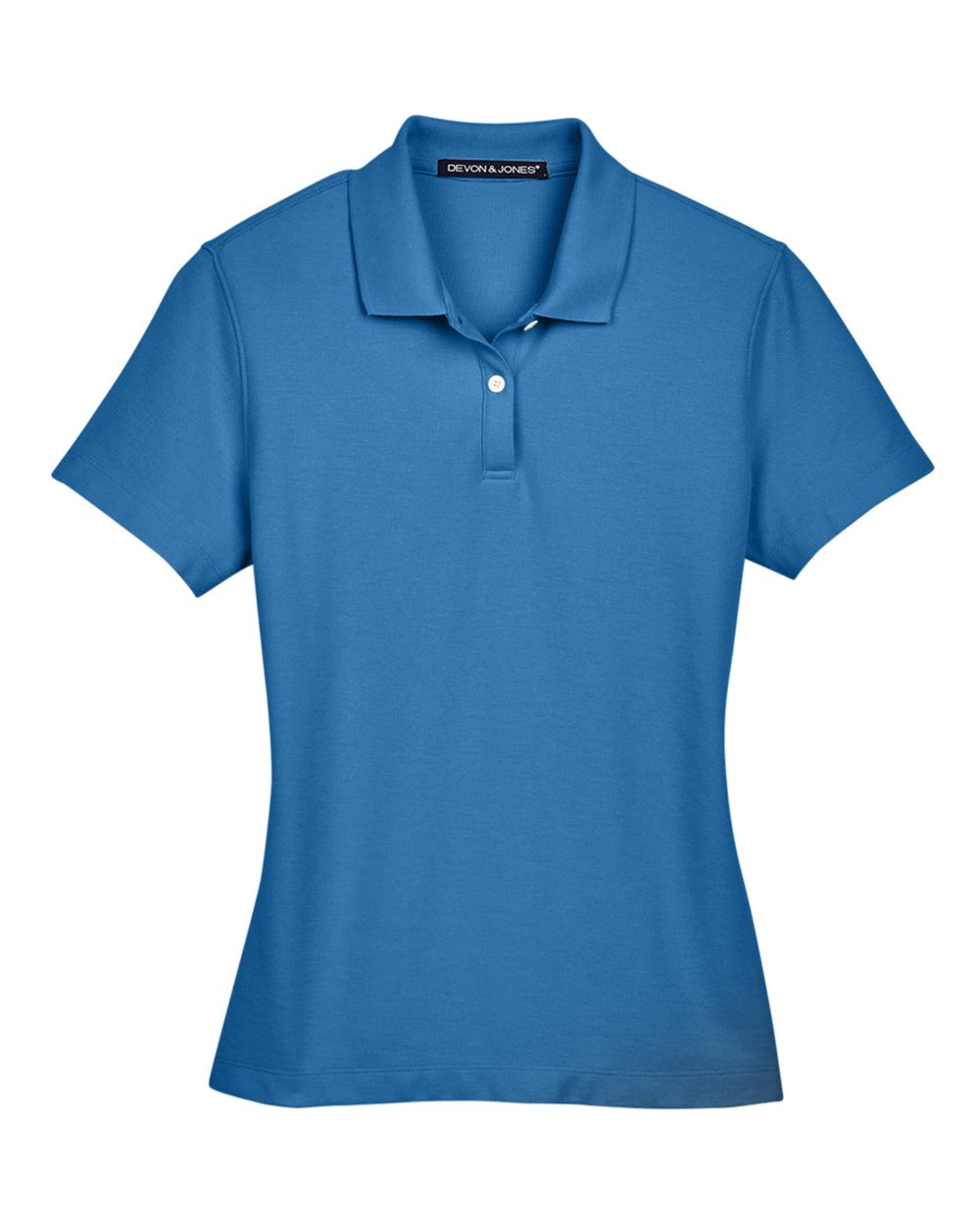Front View of French Blue Women's DRYTEC20™ Performance Polo - DG150W