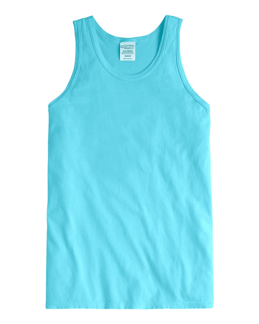 Front View of Freshwater Garment-Dyed Unisex Tank Top - GDH300