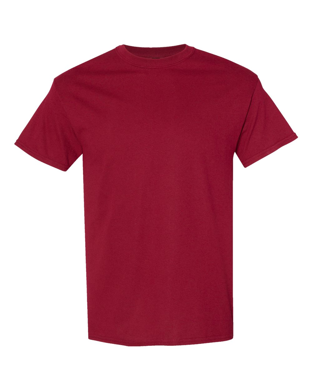Front View of Garnet Heavy Cotton™ T-Shirt - 5000