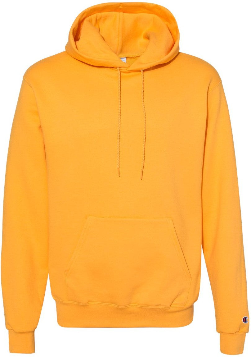 Front View of Gold Powerblend® Hooded Sweatshirt - S700