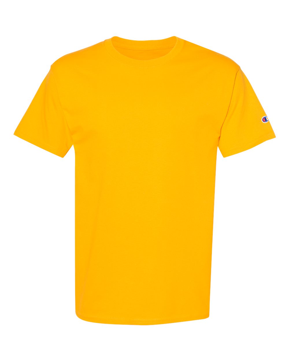 Front View of Gold T-Shirt - T425