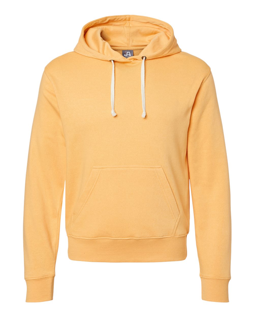 Front View of Golden Triblend Triblend Fleece Hooded Sweatshirt - 8871