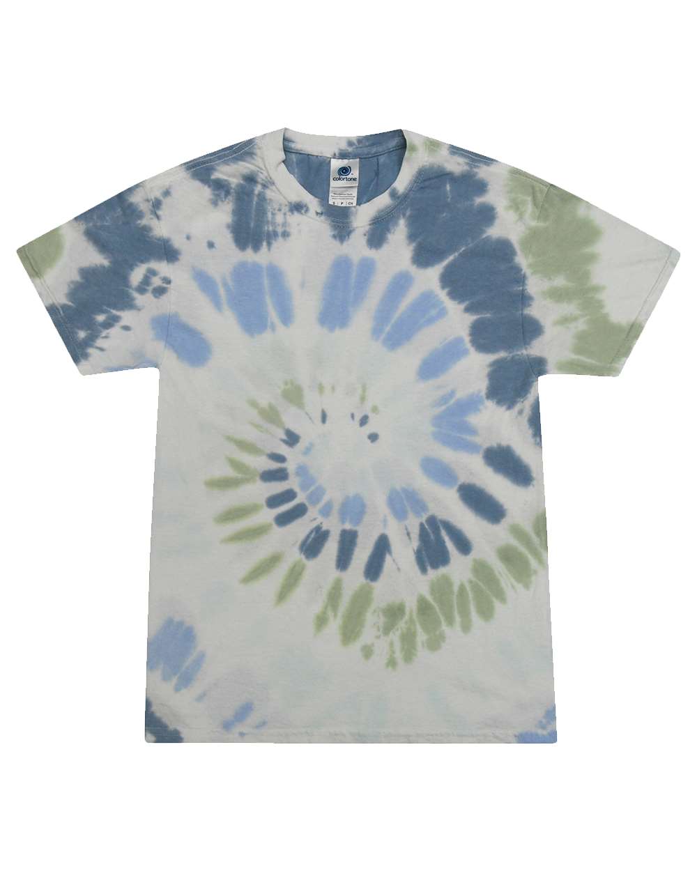 Front View of Grand Canyon Multi-Color Tie-Dyed T-Shirt - 1000