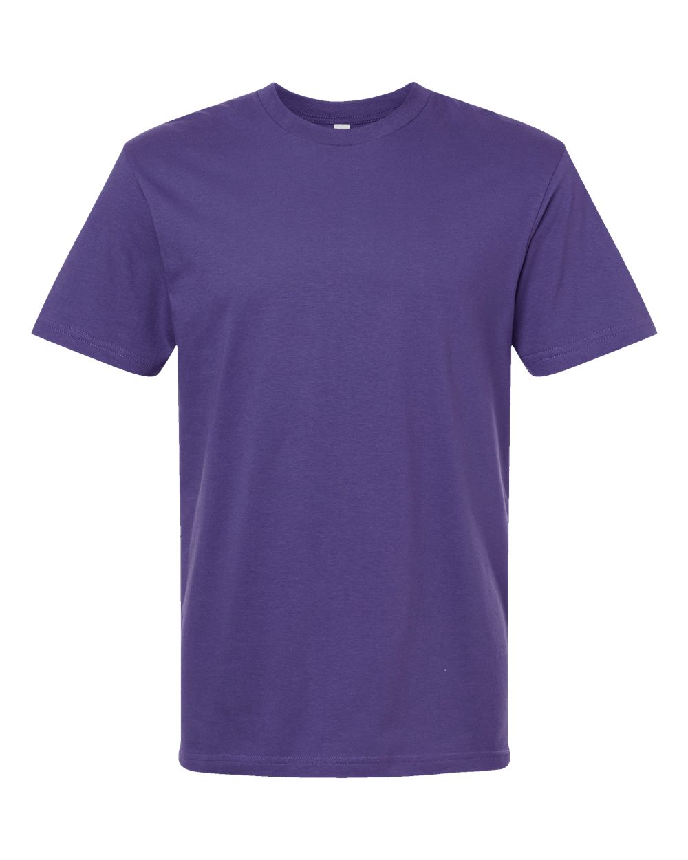 Front View of Grape Fine Jersey Tee - 2001
