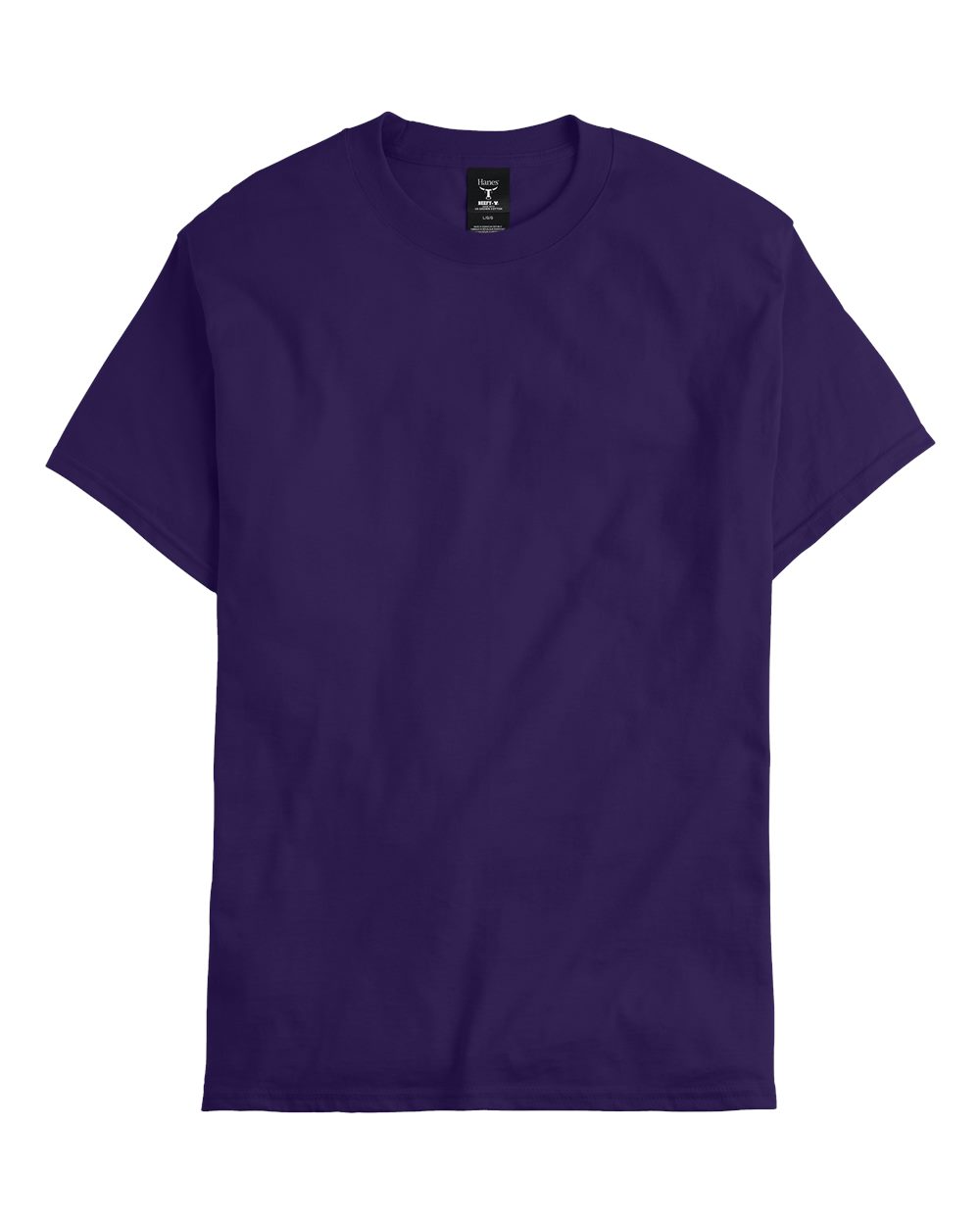 Front View of Grape Smash Beefy-T® T-Shirt - 5180