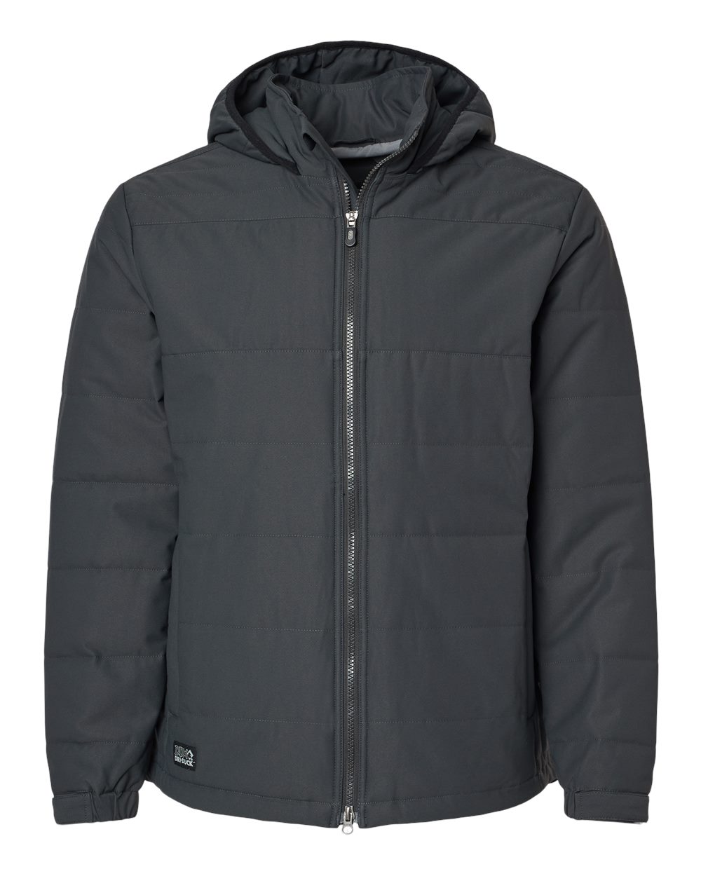 Front View of Graphite Quantum Puffer Jacket - 5323